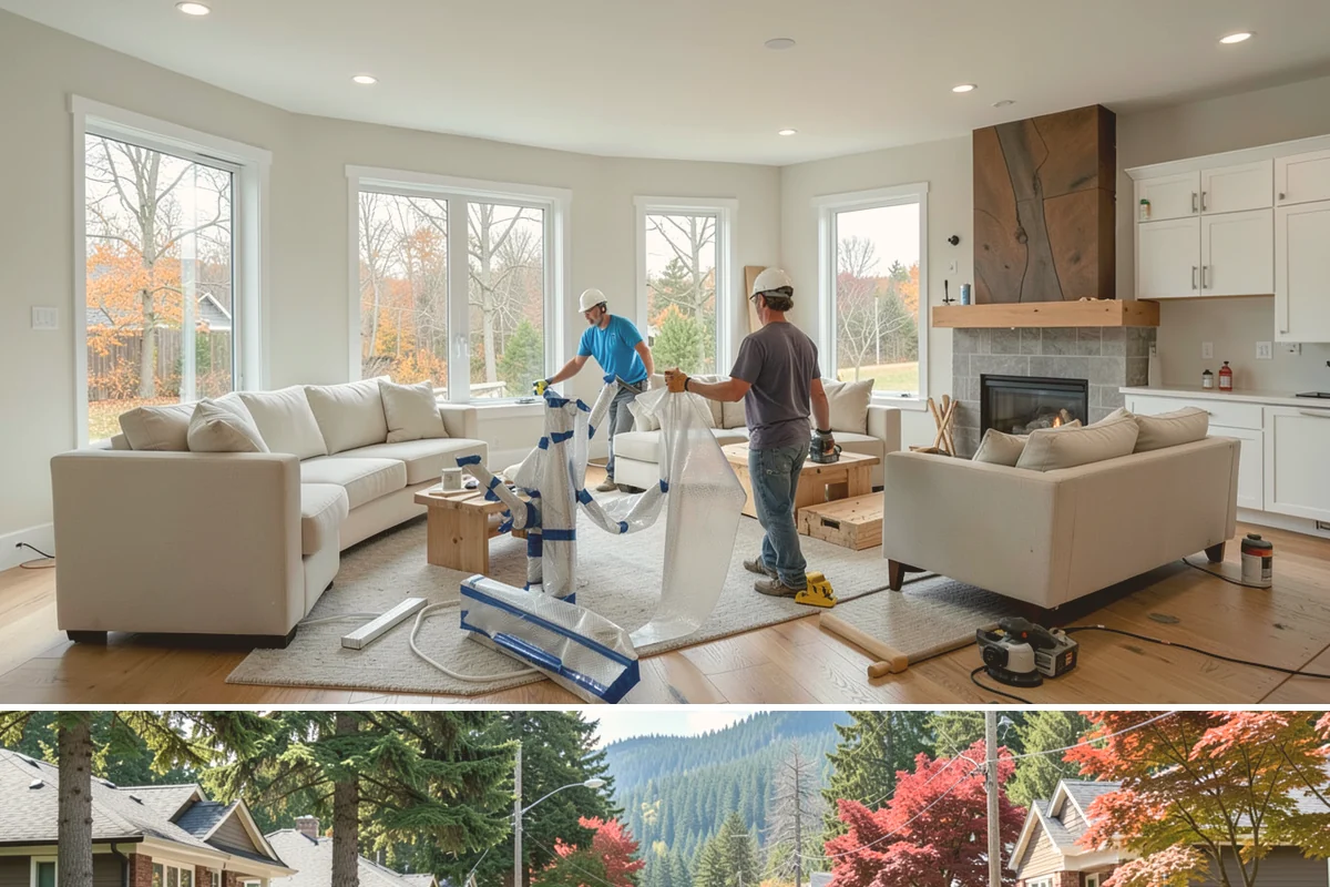 Basement Waterproofing in Hunts Point, King County, WA - The wet winter months reveal water problems clearly, making them an ideal time to diagnose and correct intrusion.