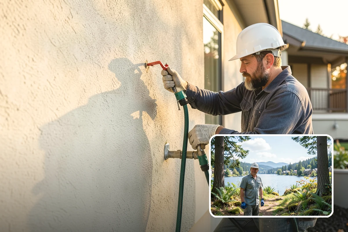 Basement Waterproofing in Milton, King County, WA - Stops active water intrusion