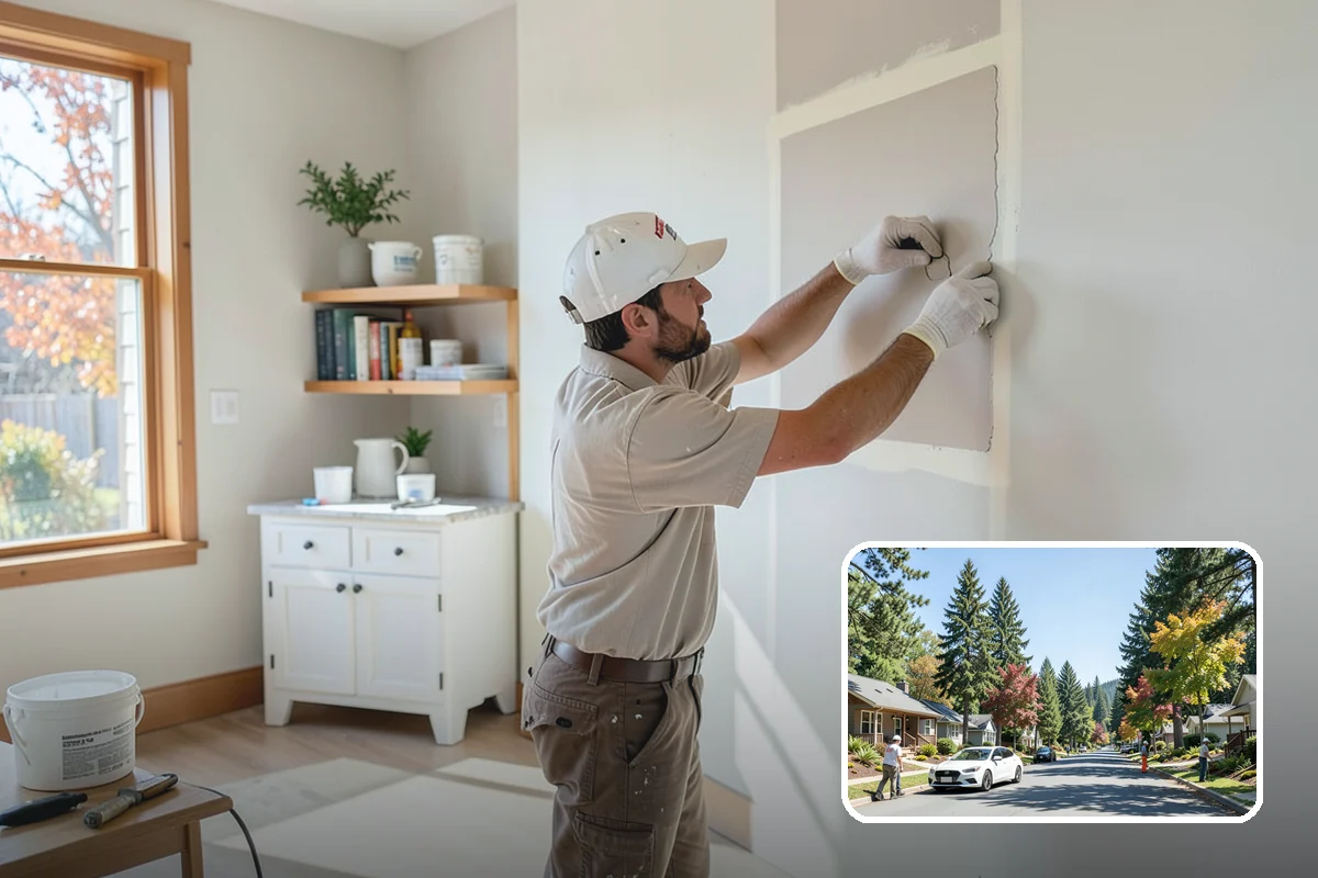Basement Waterproofing in Orting, Pierce County, WA - Stops active water intrusion