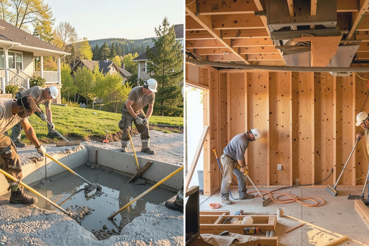 Basement Waterproofing in Redmond, King County, WA - Diagnose water sources and moisture levels
