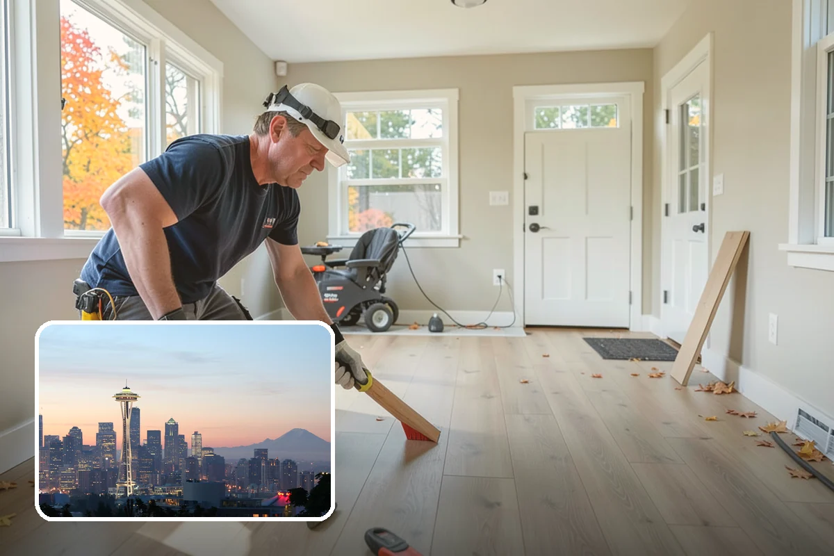 Basement Waterproofing in Seattle, King County, WA - Stops active water intrusion