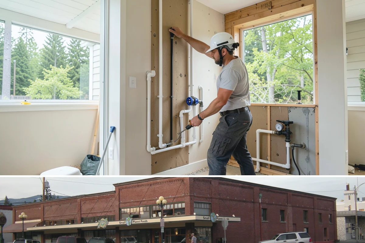 Basement Waterproofing in Sedro-Woolley, Skagit County, WA - The wet winter months reveal water problems clearly, making them an ideal time to diagnose and correct intrusion.