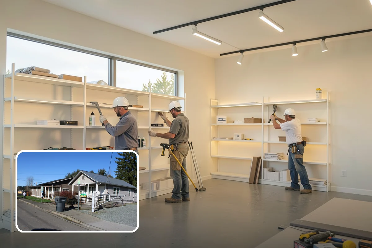 Basement Waterproofing in South Prairie, Pierce County, WA - Stops active water intrusion