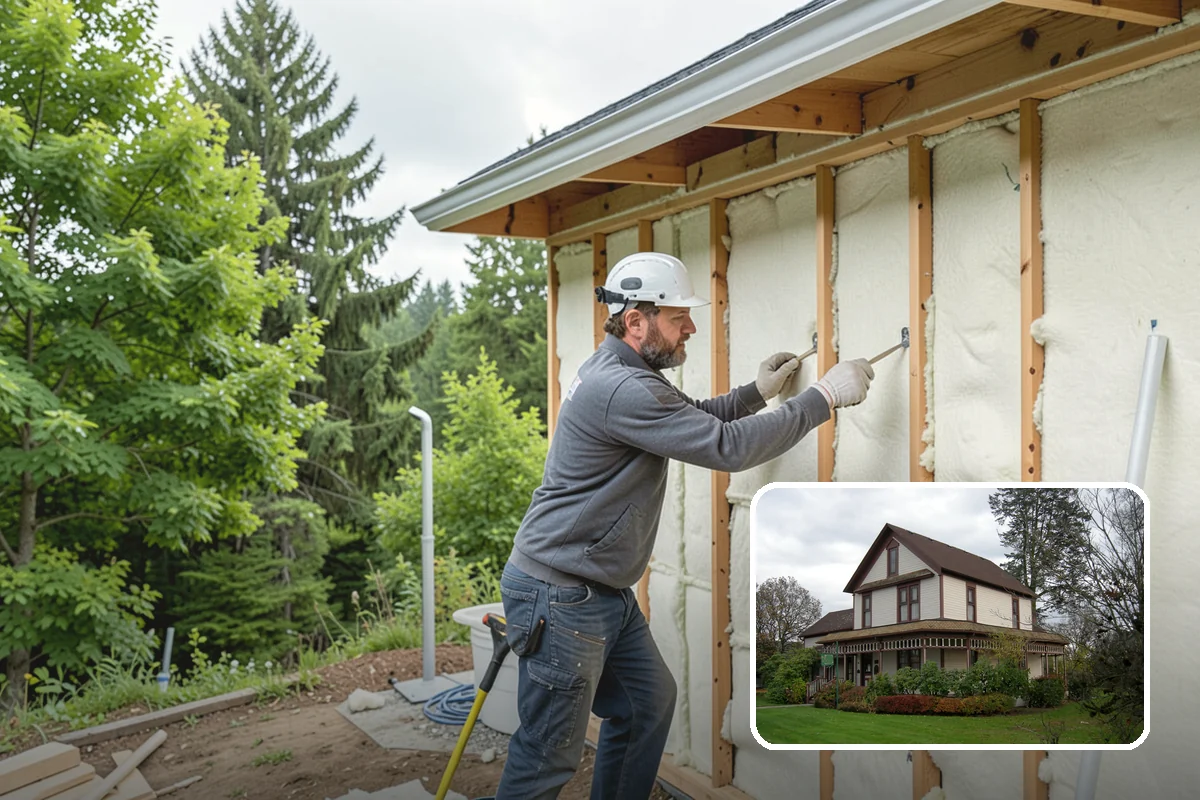Basement Waterproofing in Sumner, Pierce County, WA - Stops active water intrusion