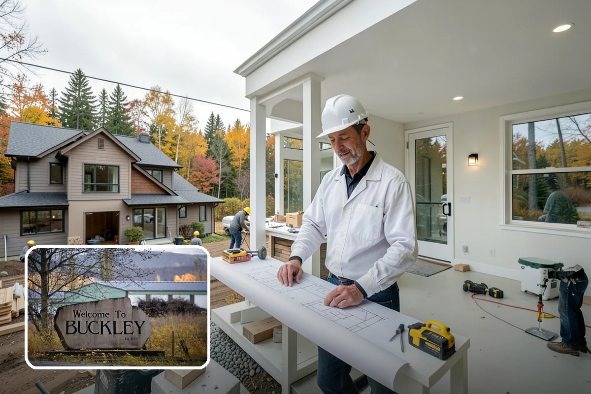 Bathroom Addition in Buckley, Pierce County, WA - Relieves congestion during busy mornings