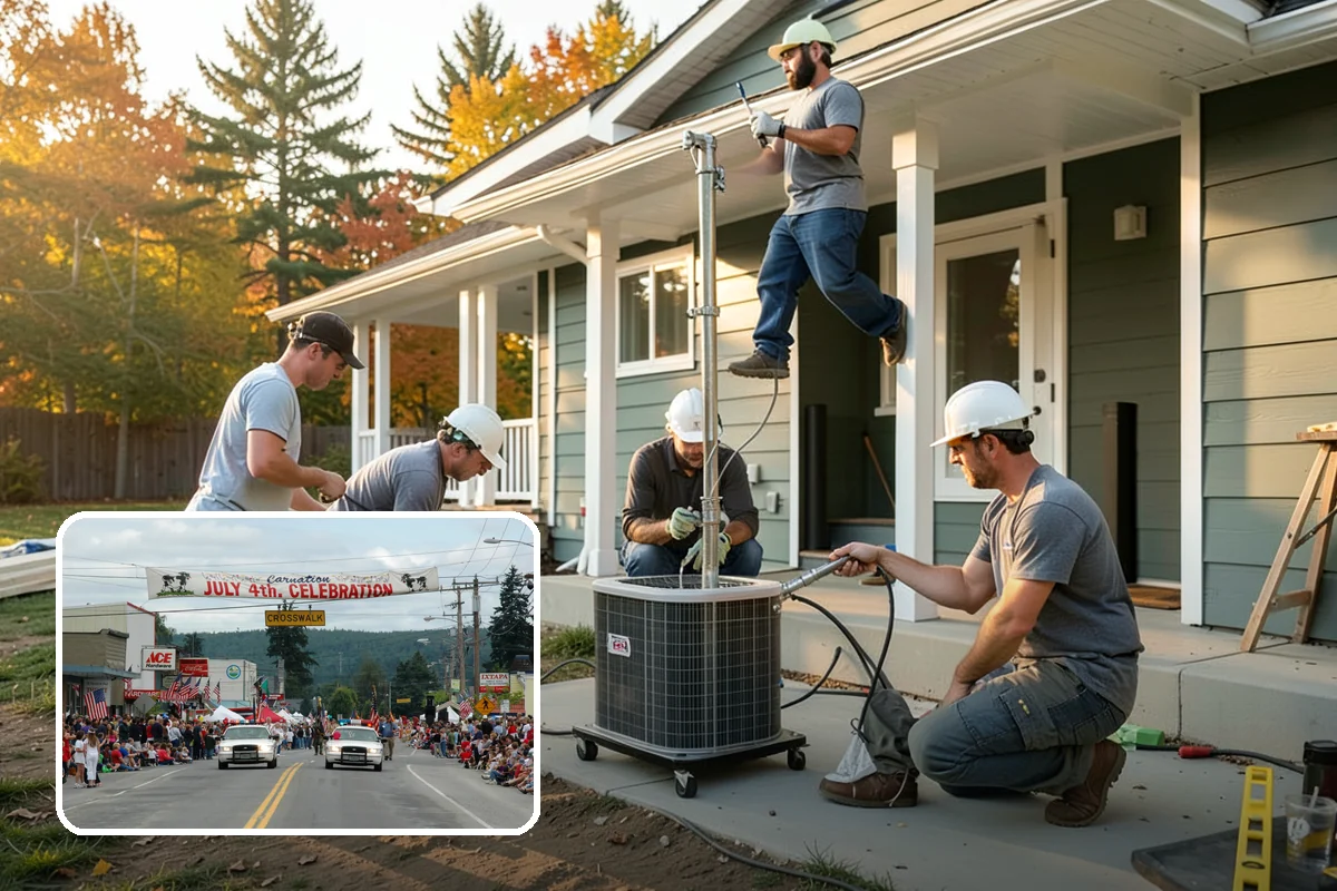 Bathroom Addition in Carnation, King County, WA - Relieves congestion during busy mornings