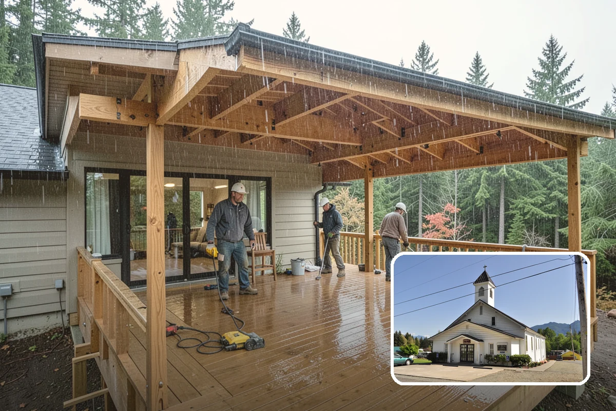 Bathroom Addition in Concrete, Skagit County, WA - Relieves congestion during busy mornings