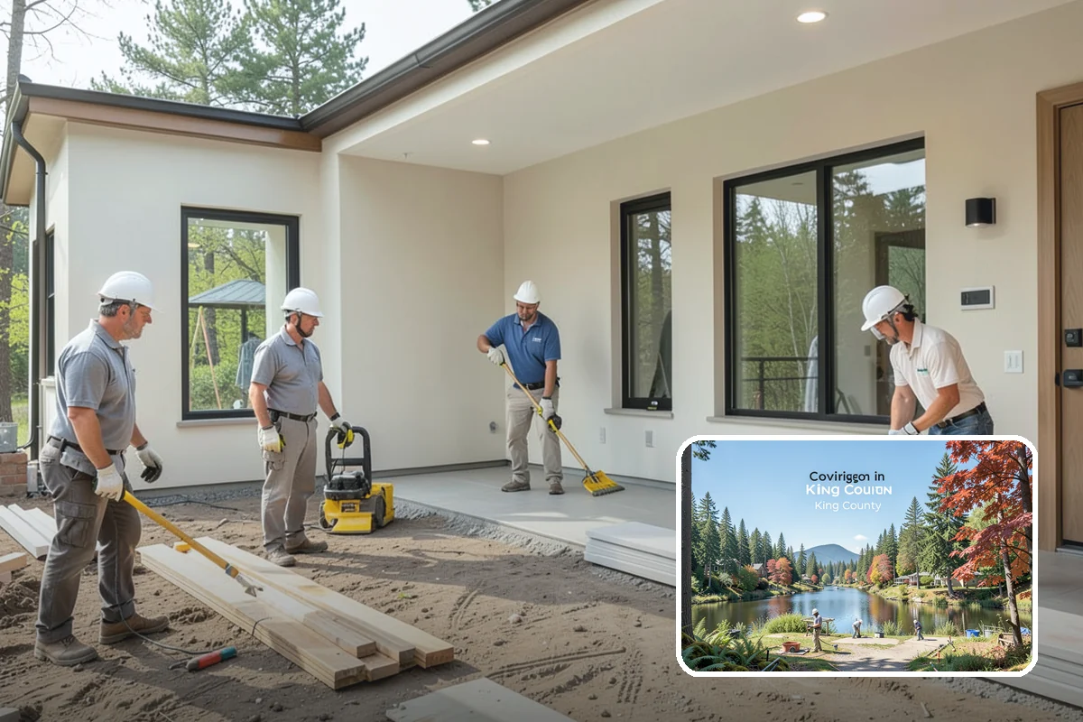 Bathroom Addition in Covington, King County, WA - Relieves congestion during busy mornings