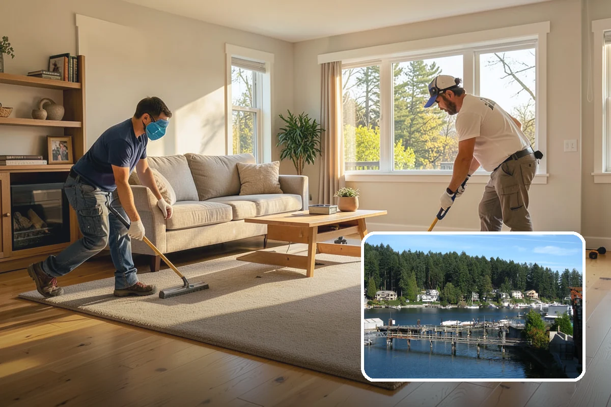 Bathroom Addition in Gig Harbor, Pierce County, WA - Relieves congestion during busy mornings