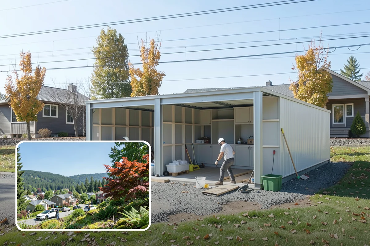 Bathroom Addition in Index, Snohomish County, WA - Relieves congestion during busy mornings