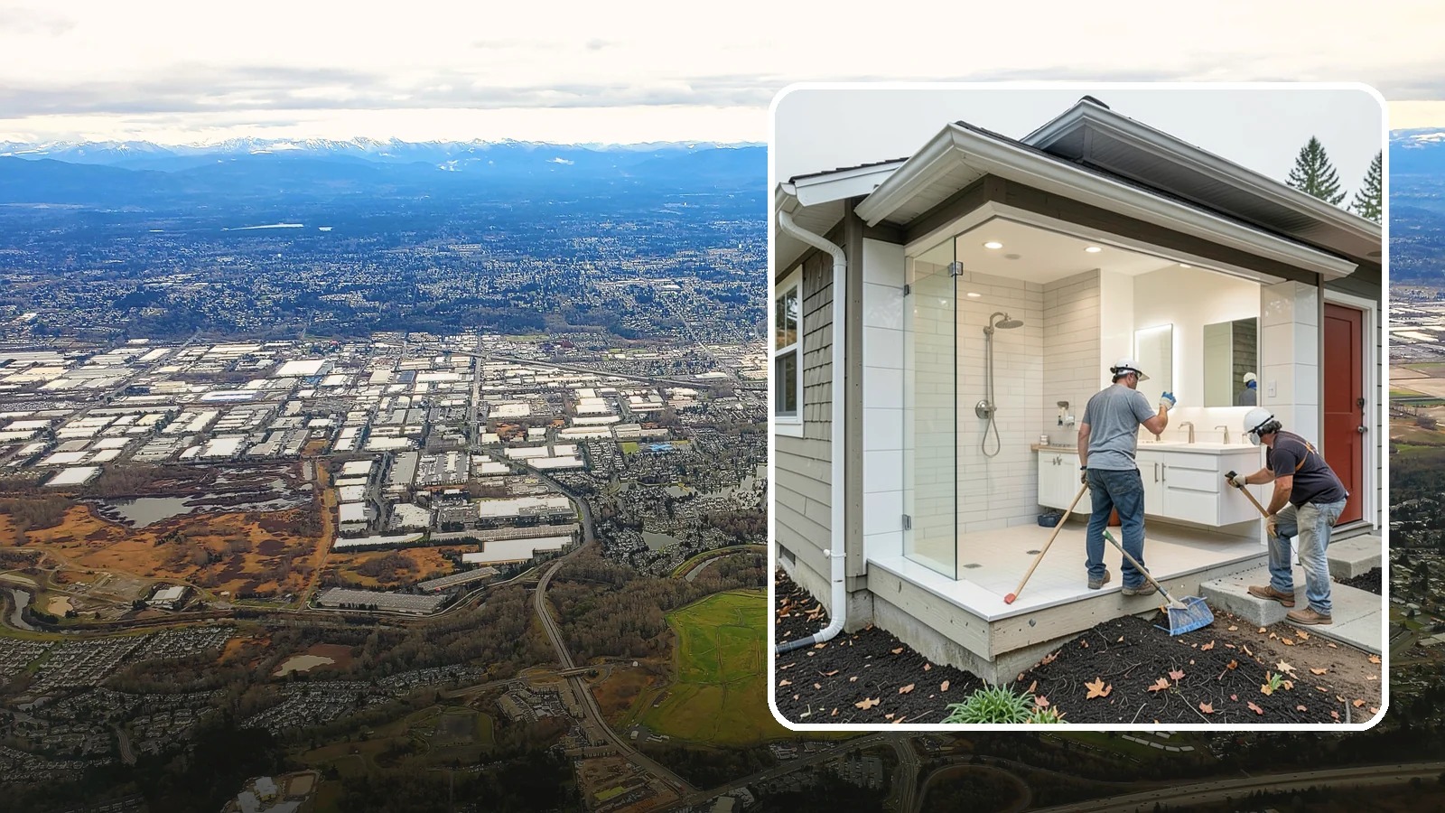 Bathroom Addition in Kent, King County, WA - A bathroom addition adds a new full or half bath where your home currently lacks one.