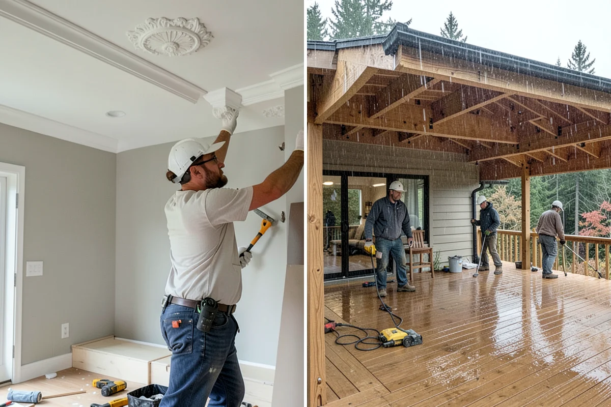 Bathroom Addition in Lyman, Skagit County, WA - Locate the bath near existing plumbing lines