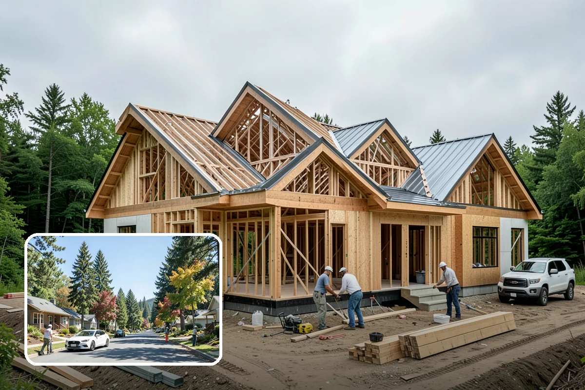 Bathroom Addition in Orting, Pierce County, WA - Relieves congestion during busy mornings