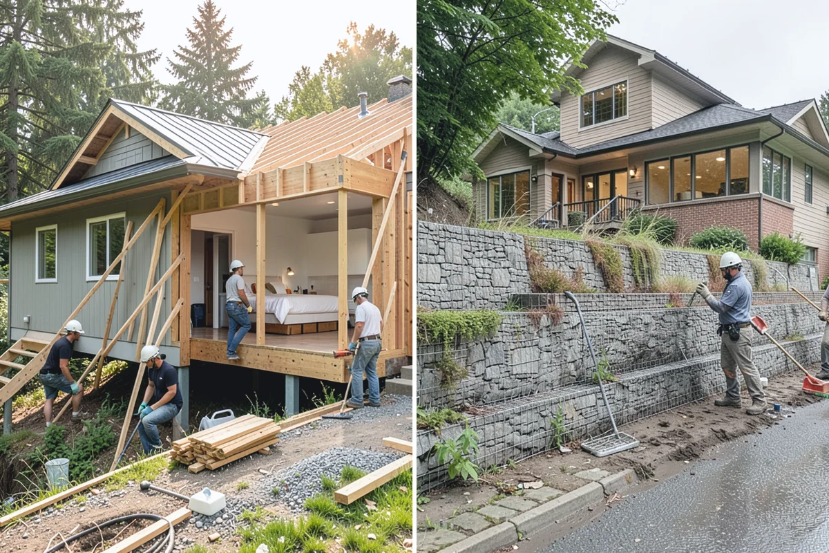 Bathroom Addition in Roy, Pierce County, WA - Locate the bath near existing plumbing lines