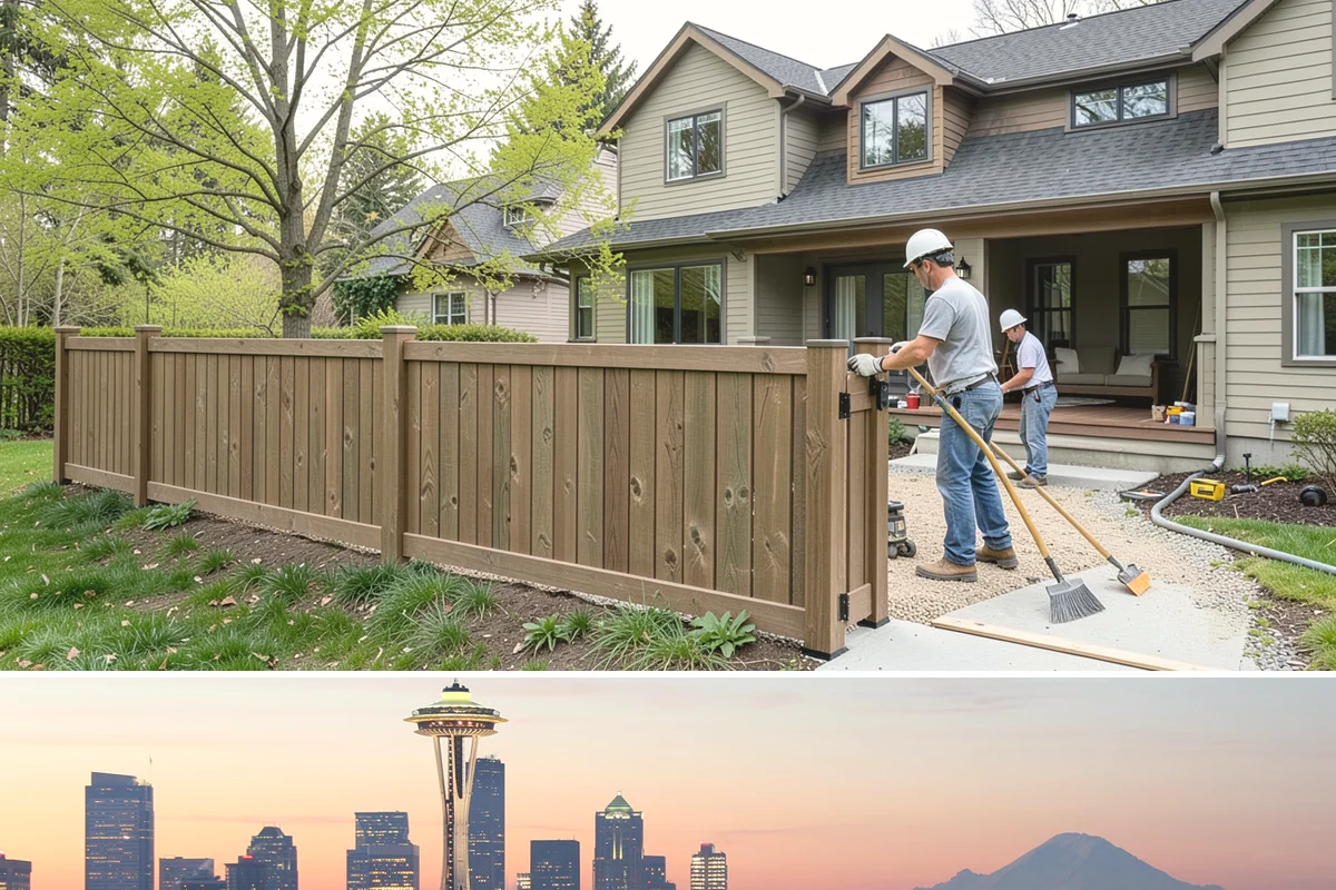 Bathroom Addition in Seattle, King County, WA - Interior bathroom work can proceed year-round, though tie-in of any exterior wall goes best during drier weather.
