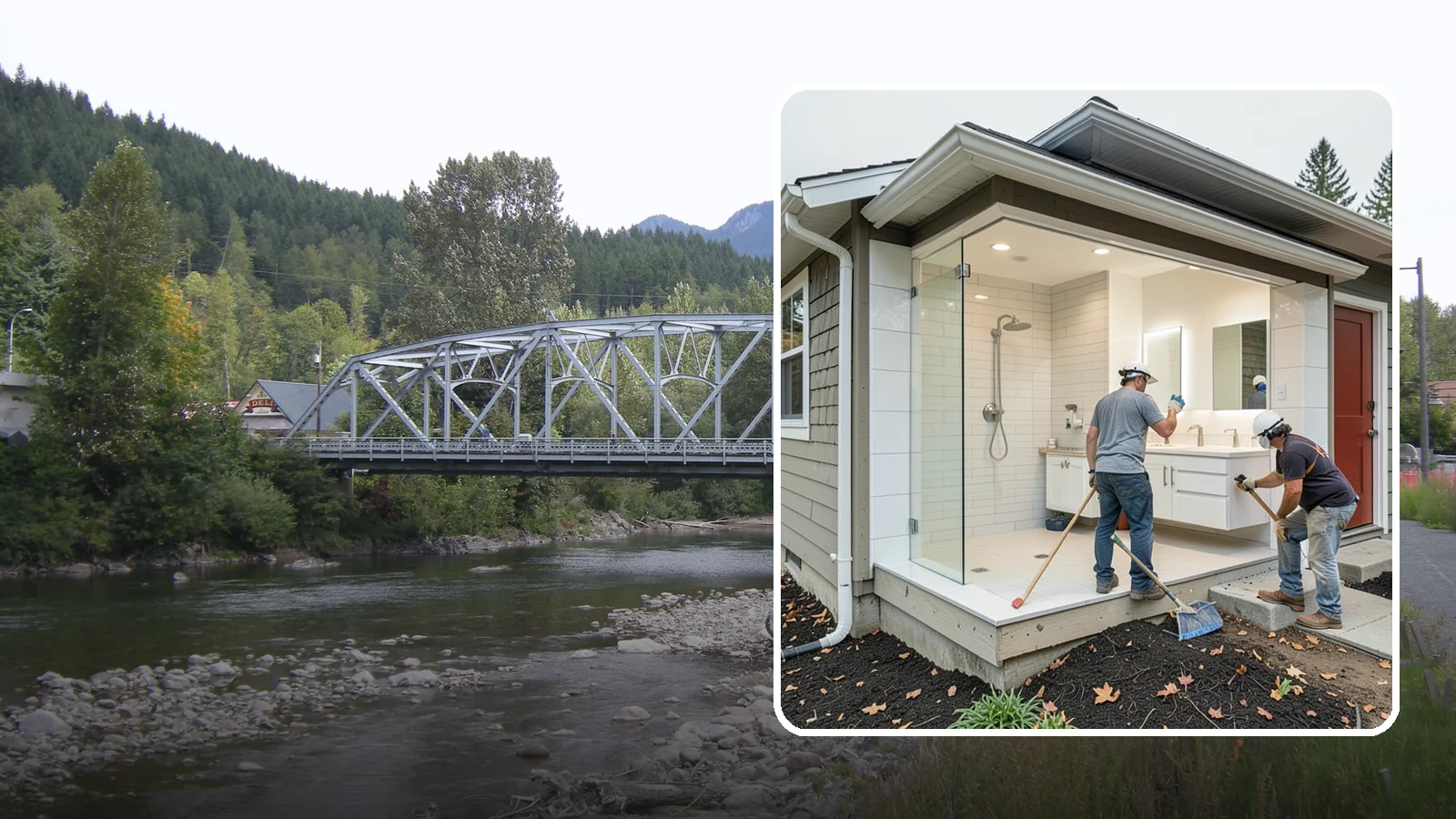 Bathroom Addition in Skykomish, King County, WA - A bathroom addition adds a new full or half bath where your home currently lacks one.