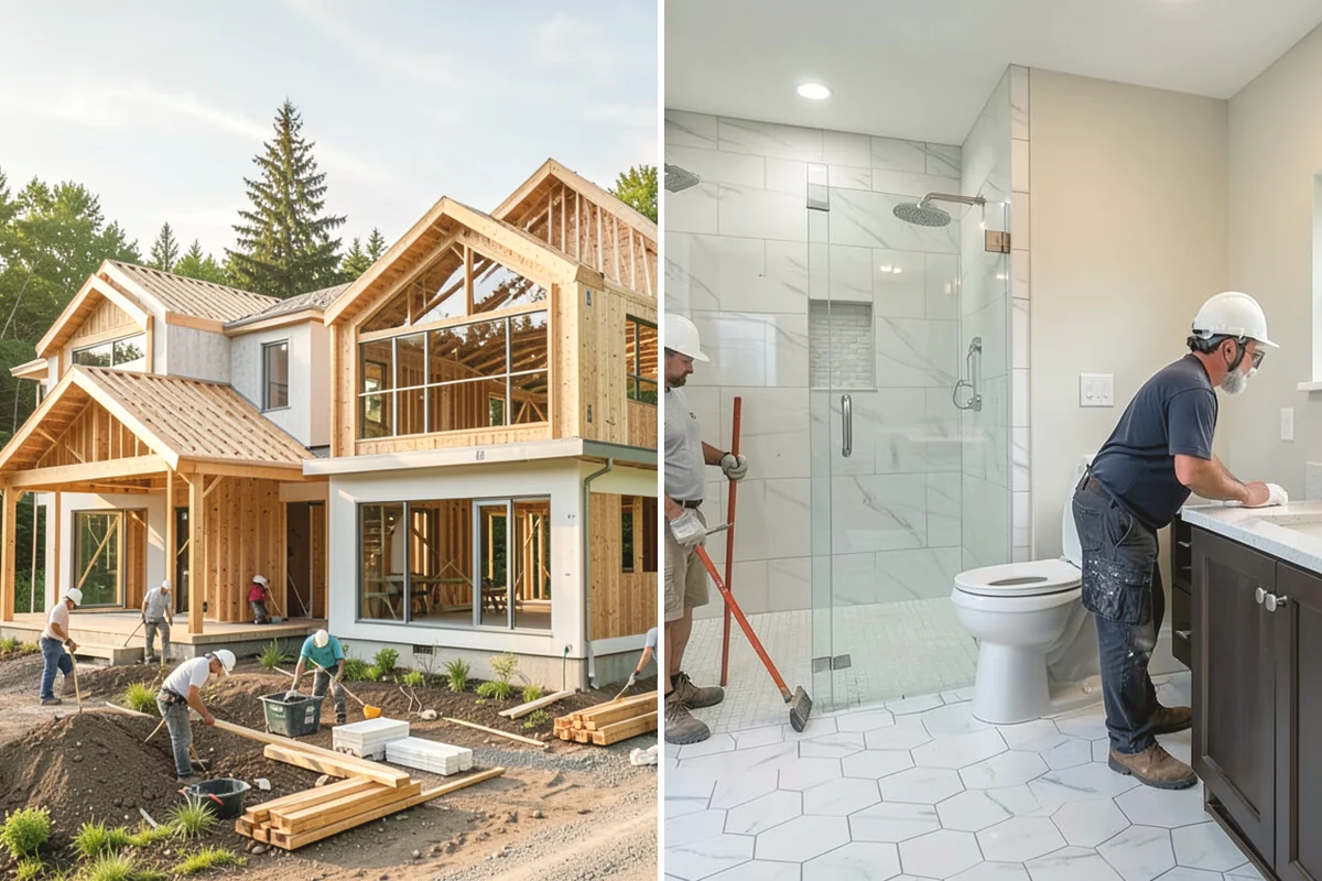 Bathroom Addition in Yarrow Point, King County, WA - Locate the bath near existing plumbing lines