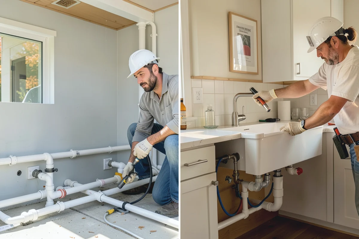 Bathroom Cabinet Installation in Auburn, King County, WA - Confirm layout and plumbing rough-in locations