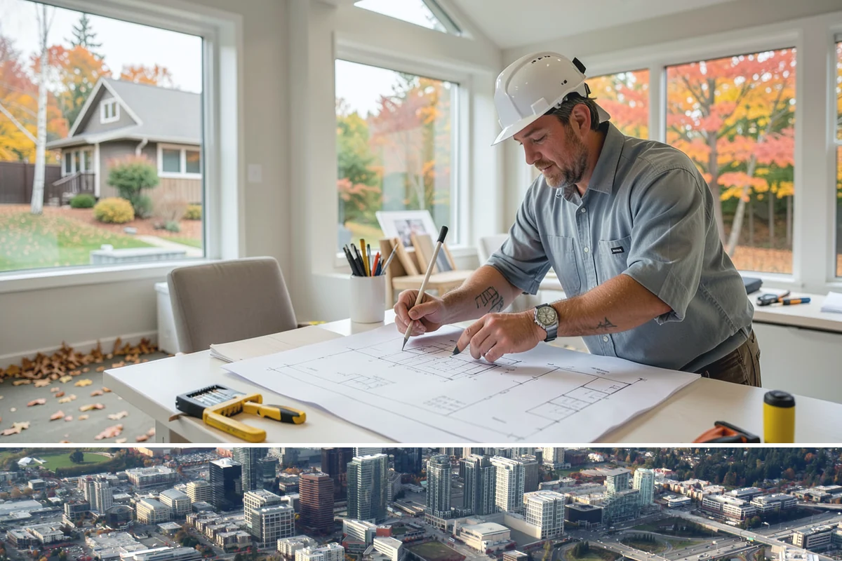 Bathroom Cabinet Installation in Bellevue, King County, WA - Bathroom cabinet installation is climate-controlled indoor work scheduled to fit your overall bath project.