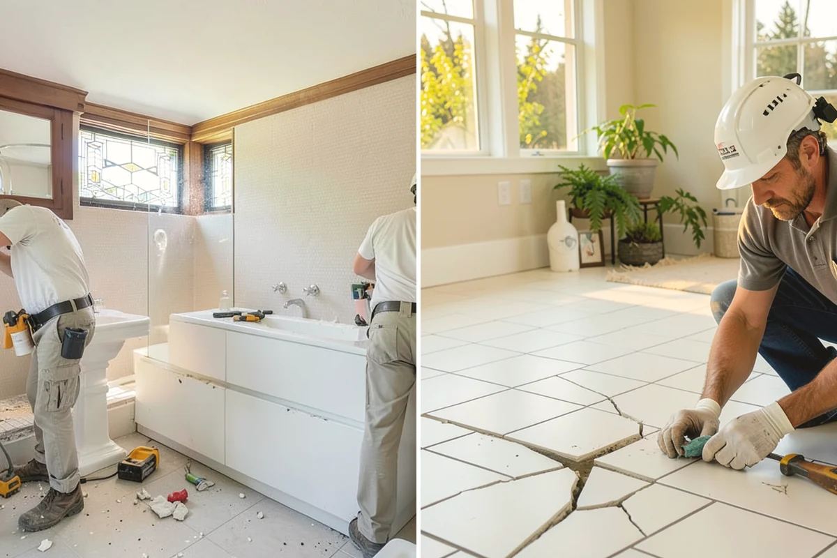 Bathroom Cabinet Installation in Burlington, Skagit County, WA - Confirm layout and plumbing rough-in locations