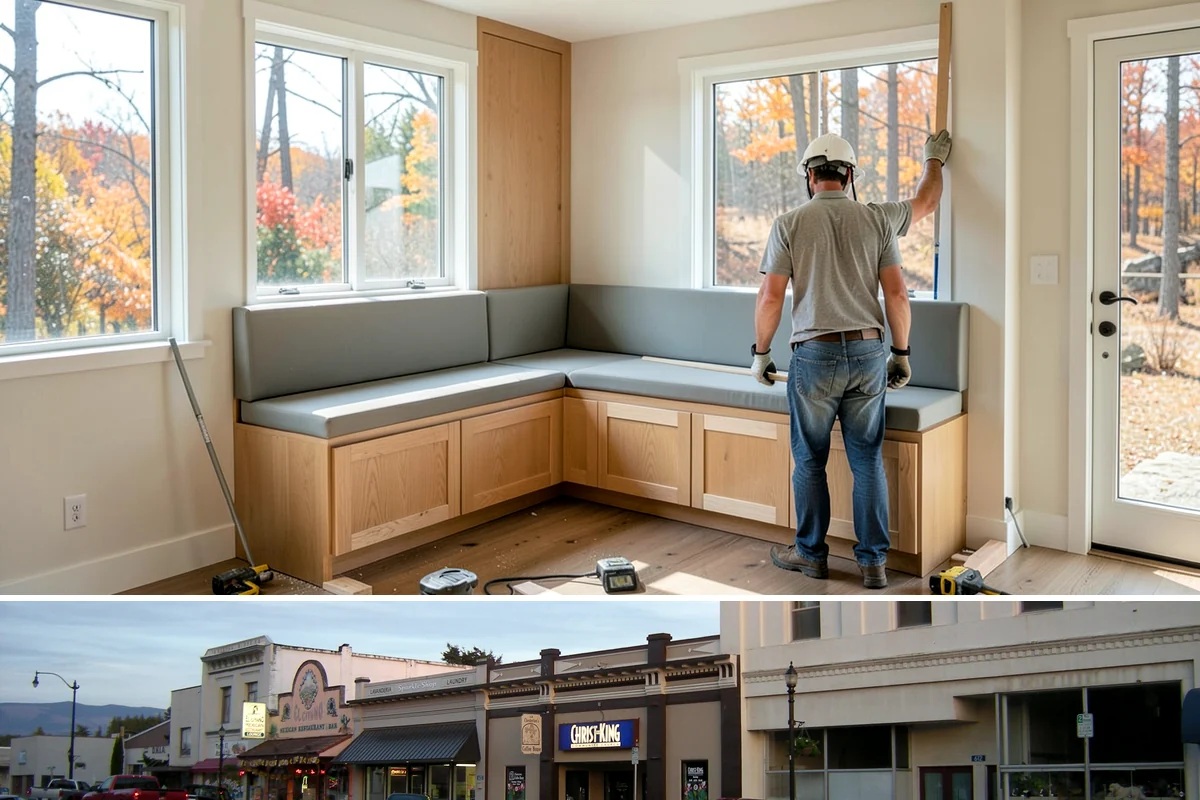Bathroom Cabinet Installation in Burlington, Skagit County, WA - Bathroom cabinet installation is climate-controlled indoor work scheduled to fit your overall bath project.