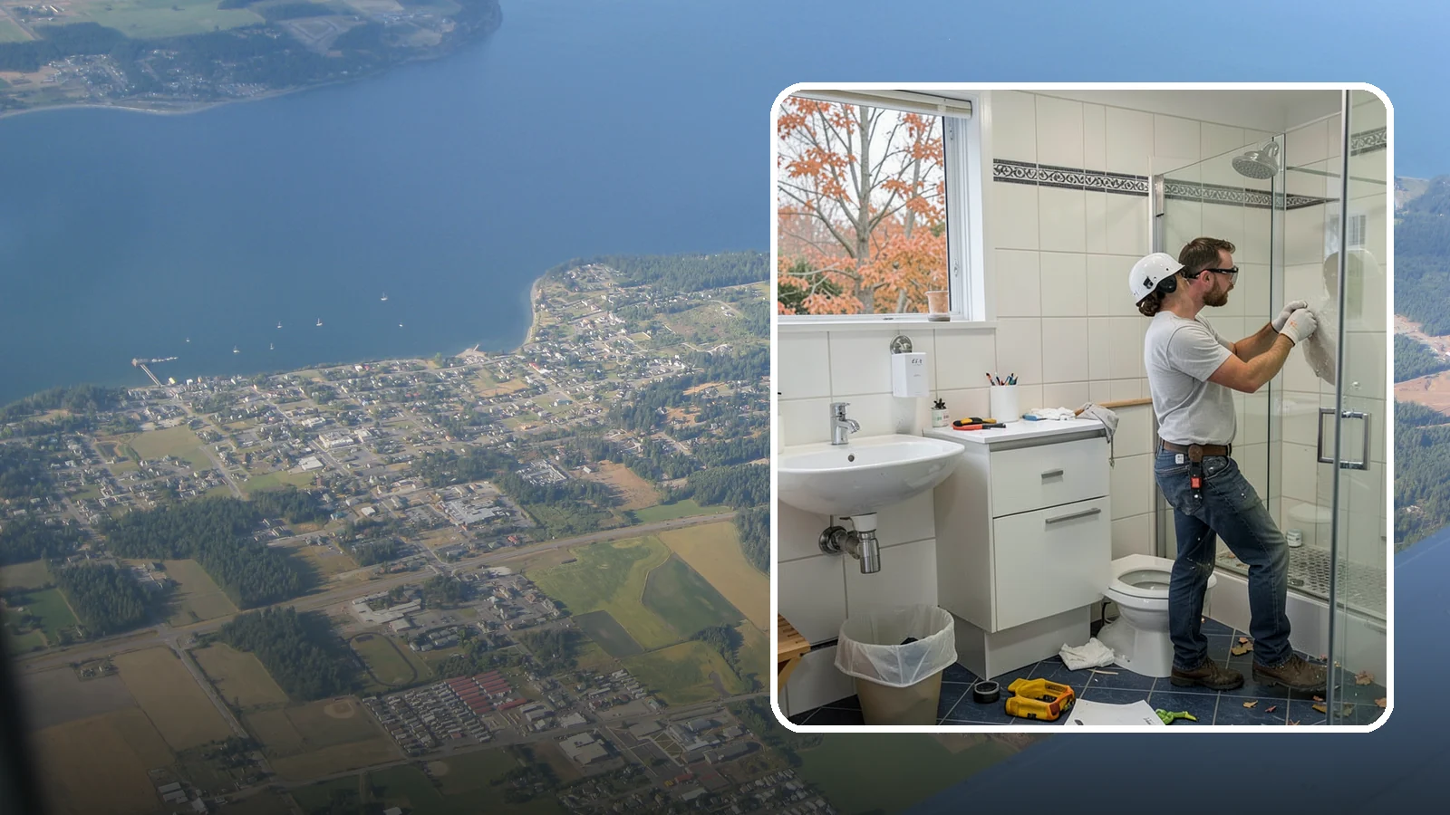Bathroom Cabinet Installation in Coupeville, Island County, WA - Installing moisture-tolerant bathroom vanities and cabinets built to endure the humidity of daily use.