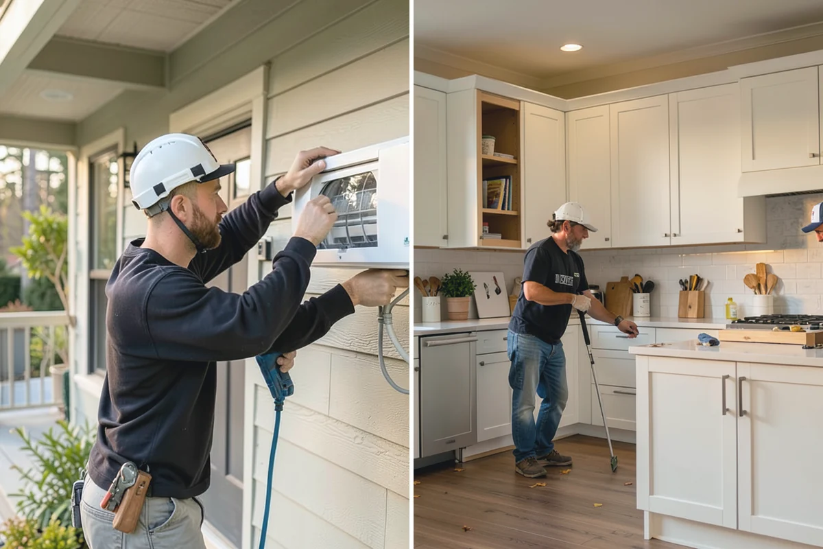Bathroom Cabinet Installation in Coupeville, Island County, WA - Confirm layout and plumbing rough-in locations