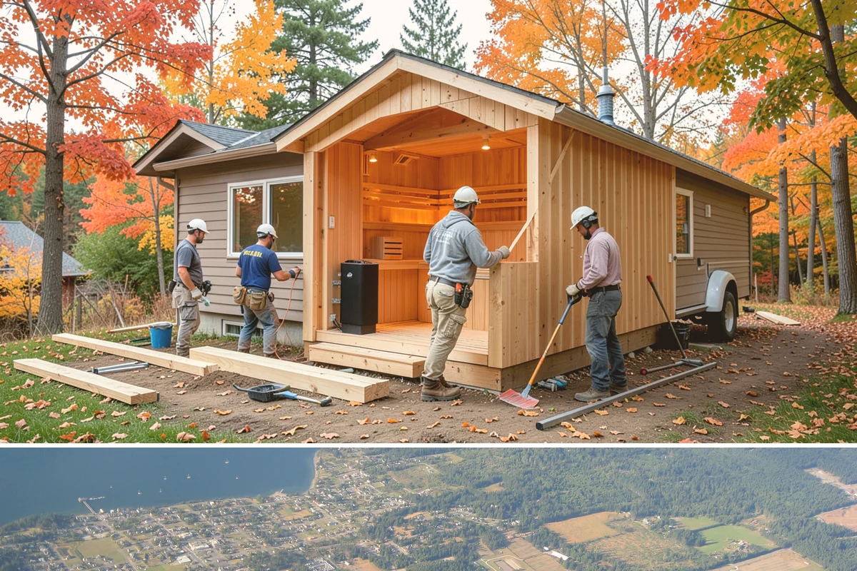 Bathroom Cabinet Installation in Coupeville, Island County, WA - Bathroom cabinet installation is climate-controlled indoor work scheduled to fit your overall bath project.