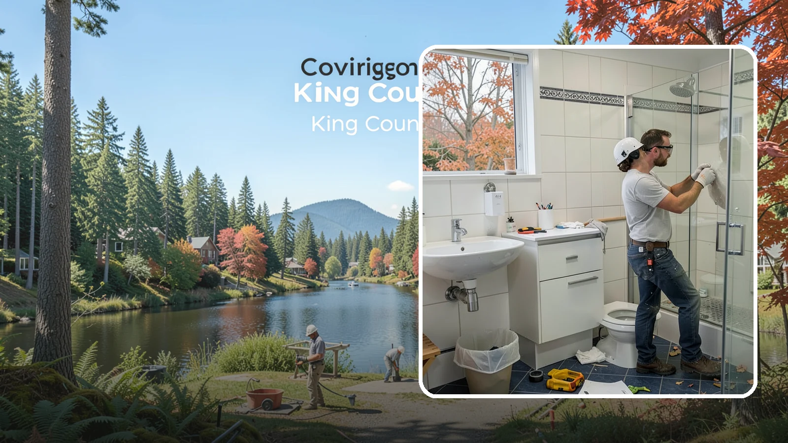Bathroom Cabinet Installation in Covington, King County, WA - Installing moisture-tolerant bathroom vanities and cabinets built to endure the humidity of daily use.