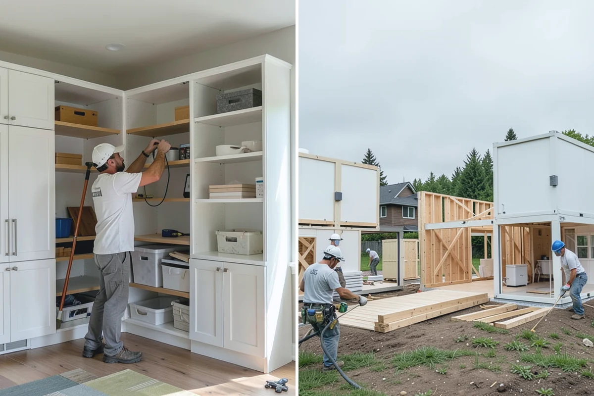 Bathroom Cabinet Installation in Darrington, Snohomish County, WA - Confirm layout and plumbing rough-in locations