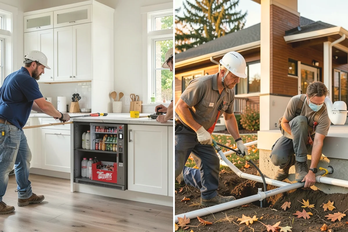 Bathroom Cabinet Installation in Duvall, King County, WA - Confirm layout and plumbing rough-in locations