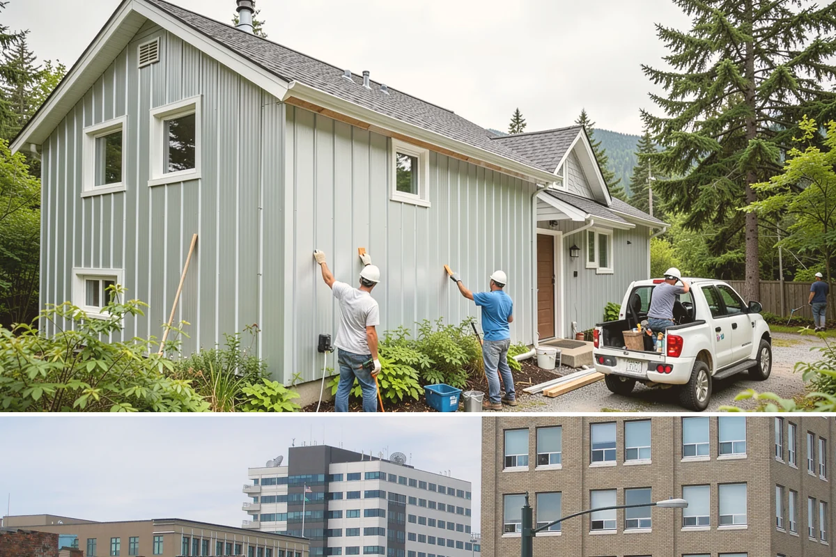 Bathroom Cabinet Installation in Everett, Snohomish County, WA - Bathroom cabinet installation is climate-controlled indoor work scheduled to fit your overall bath project.