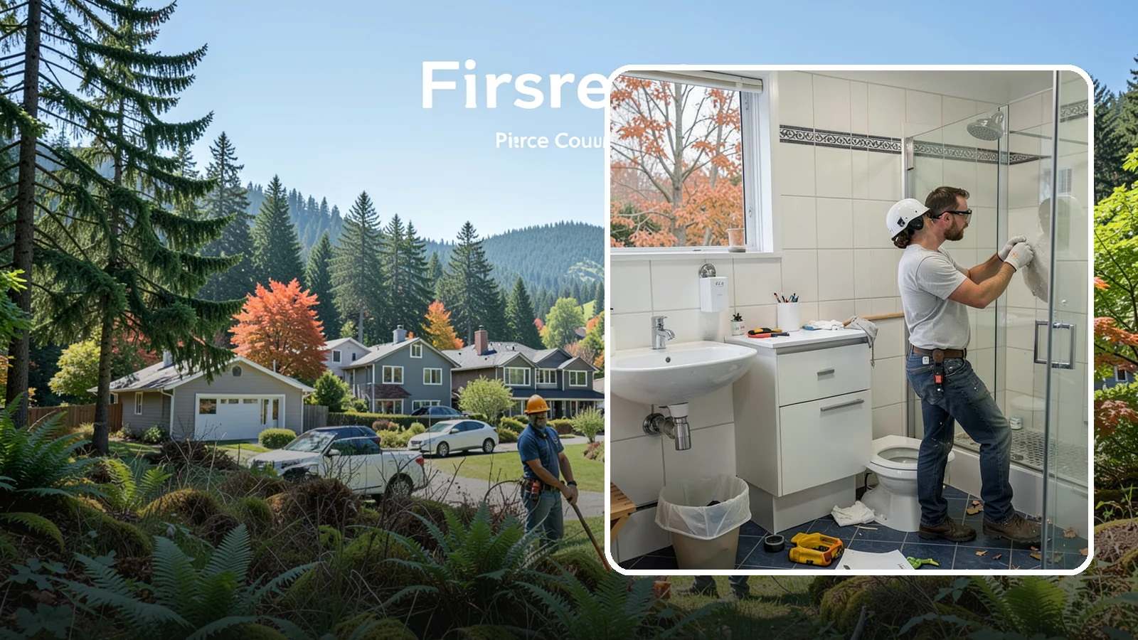 Bathroom Cabinet Installation in Fircrest, Pierce County, WA - Installing moisture-tolerant bathroom vanities and cabinets built to endure the humidity of daily use.