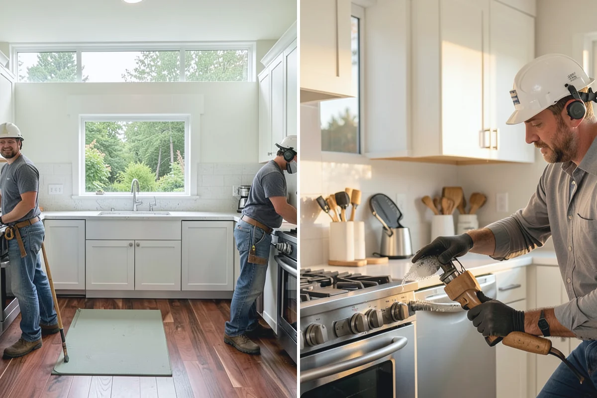 Bathroom Cabinet Installation in Granite Falls, Snohomish County, WA - Confirm layout and plumbing rough-in locations
