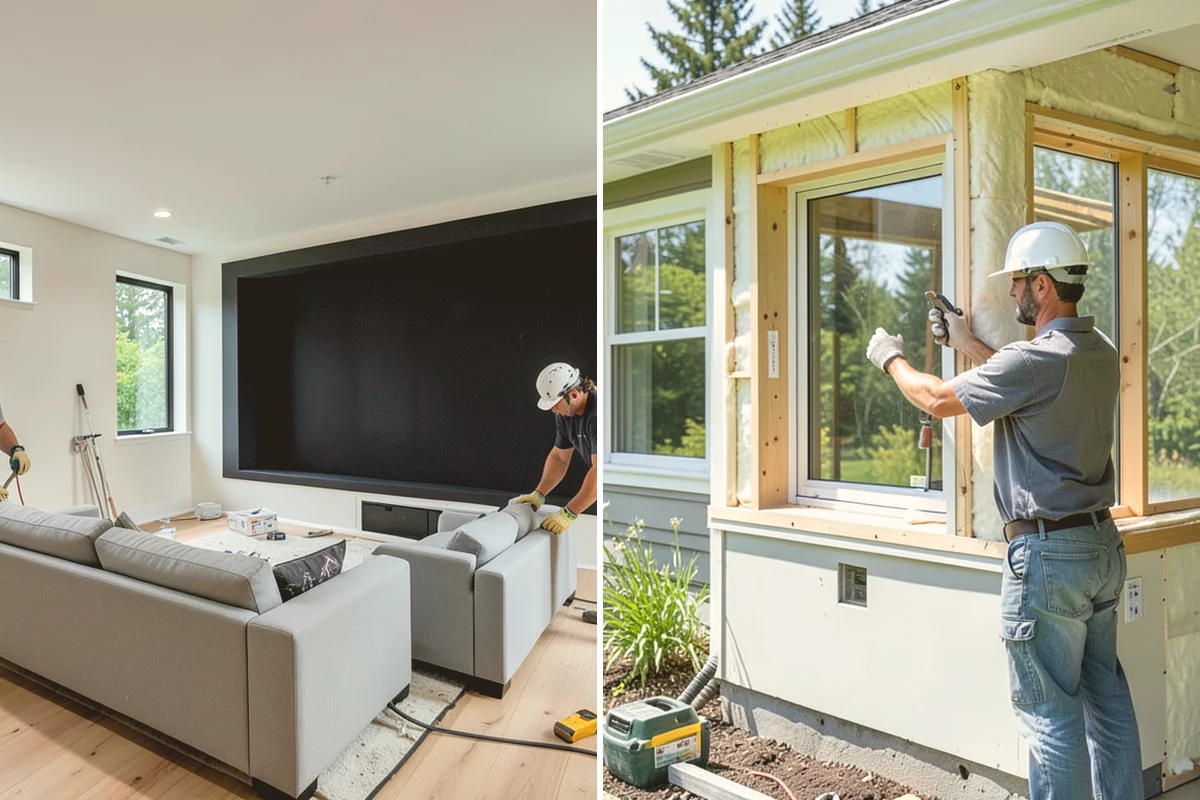 Bathroom Cabinet Installation in Kent, King County, WA - Confirm layout and plumbing rough-in locations