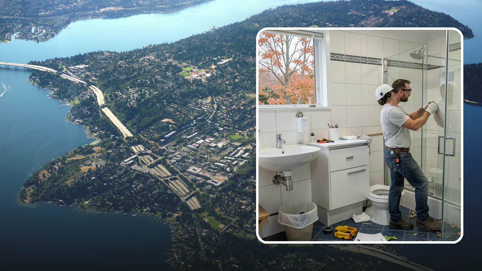 Bathroom Cabinet Installation in Mercer Island, King County, WA - Installing moisture-tolerant bathroom vanities and cabinets built to endure the humidity of daily use.