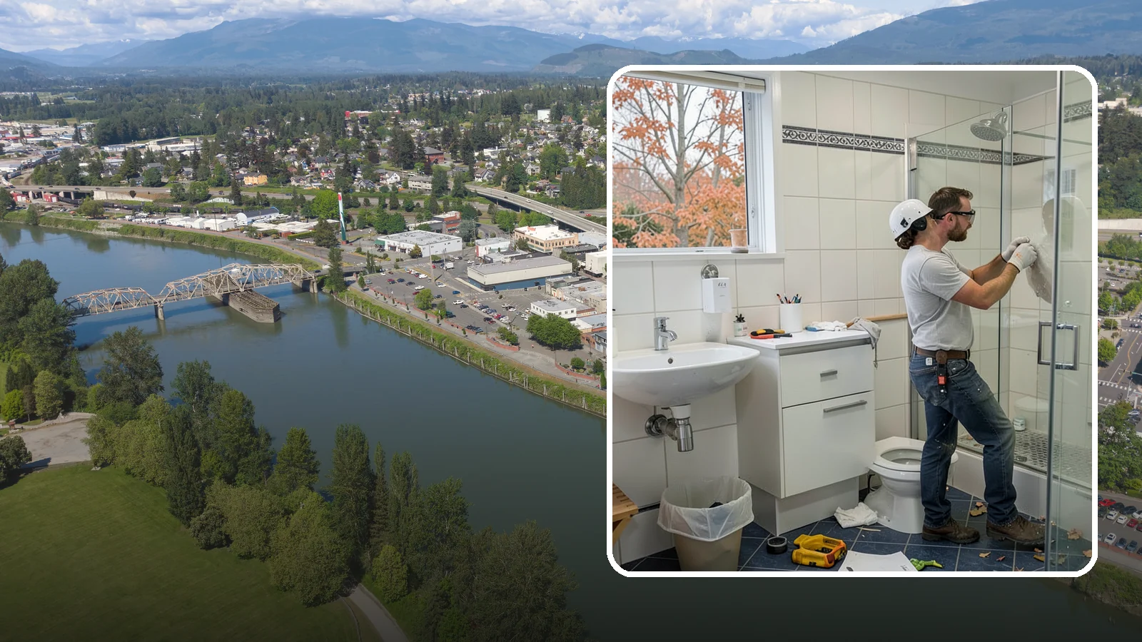 Bathroom Cabinet Installation in Mount Vernon, Skagit County, WA - Installing moisture-tolerant bathroom vanities and cabinets built to endure the humidity of daily use.