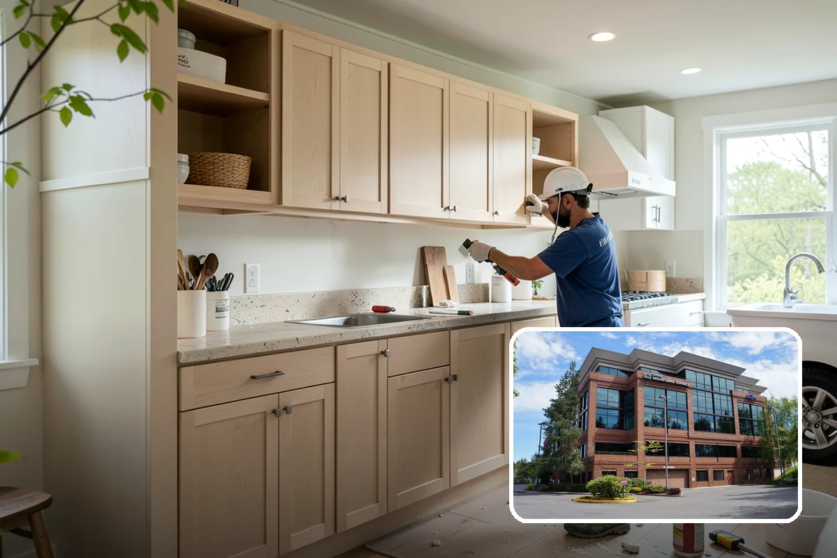 Bathroom Cabinet Installation in Mountlake Terrace, Snohomish County, WA - Sturdy, level vanity and cabinet installation
