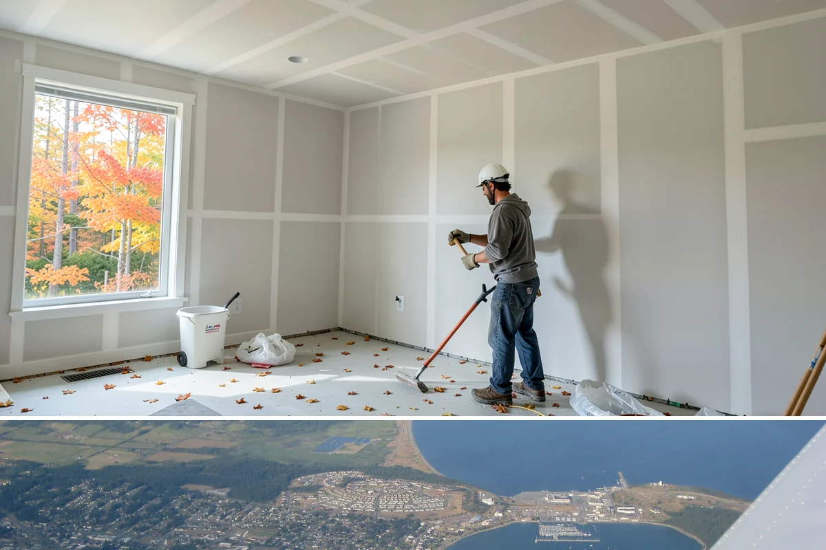 Bathroom Cabinet Installation in Oak Harbor, Island County, WA - Bathroom cabinet installation is climate-controlled indoor work scheduled to fit your overall bath project.