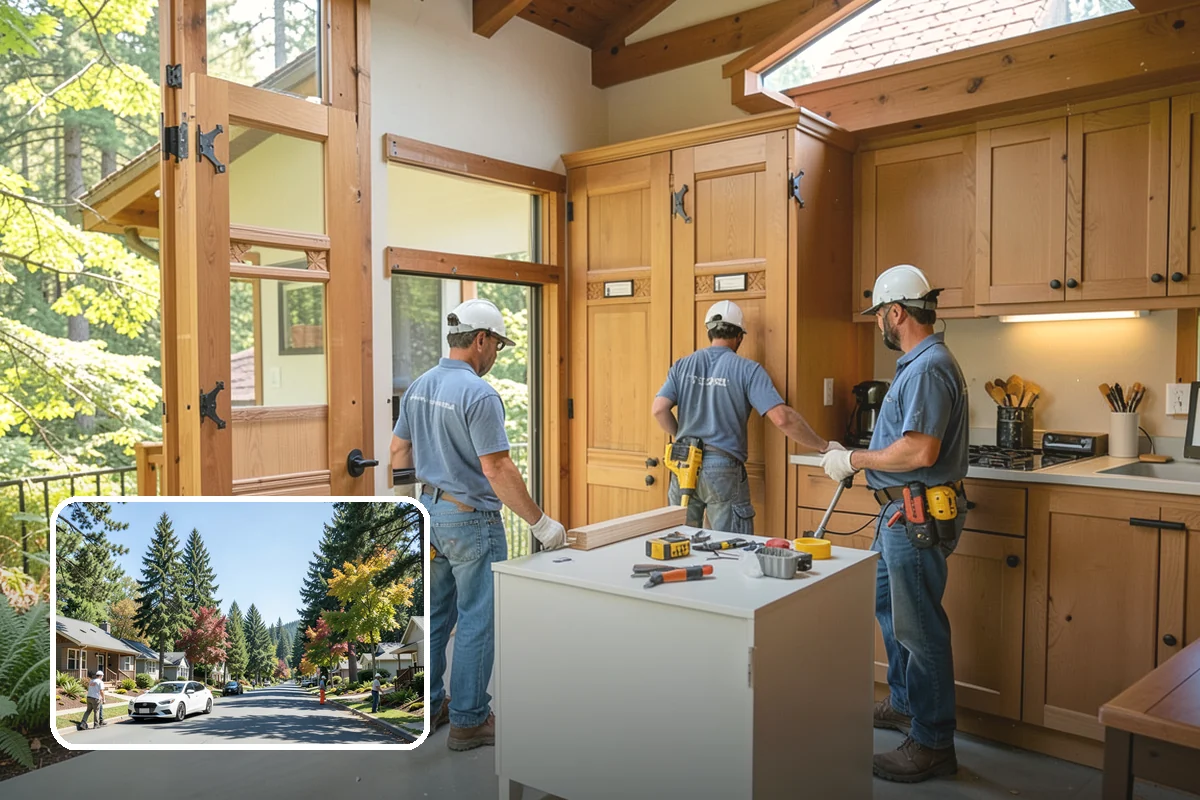Bathroom Cabinet Installation in Orting, Pierce County, WA - Sturdy, level vanity and cabinet installation