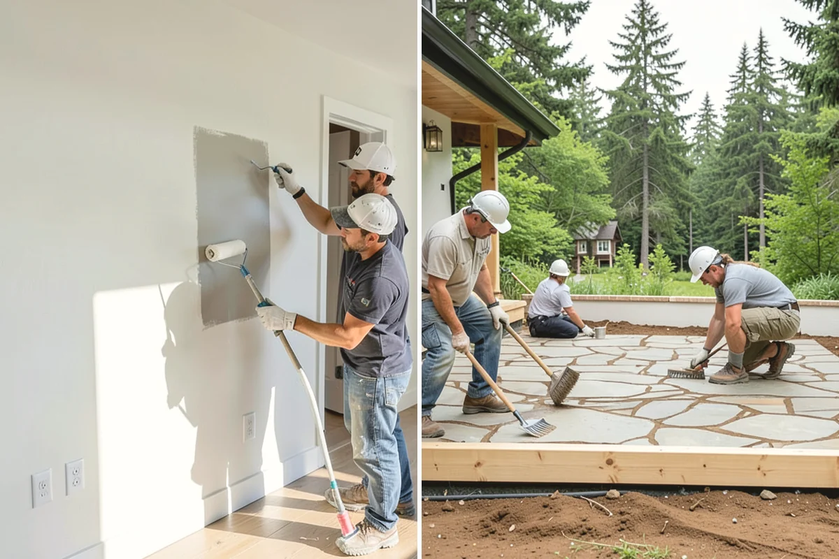 Bathroom Cabinet Installation in Ruston, Pierce County, WA - Confirm layout and plumbing rough-in locations