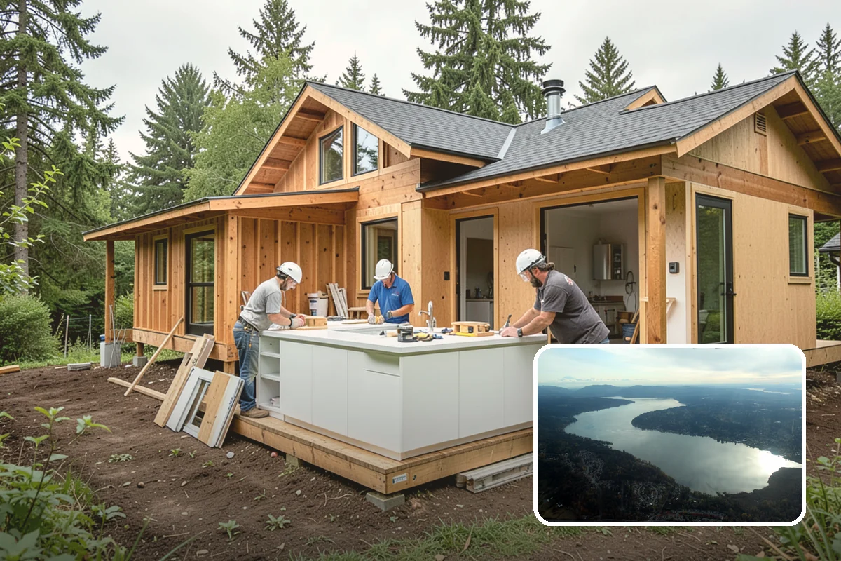 Bathroom Cabinet Installation in Sammamish, King County, WA - Sturdy, level vanity and cabinet installation
