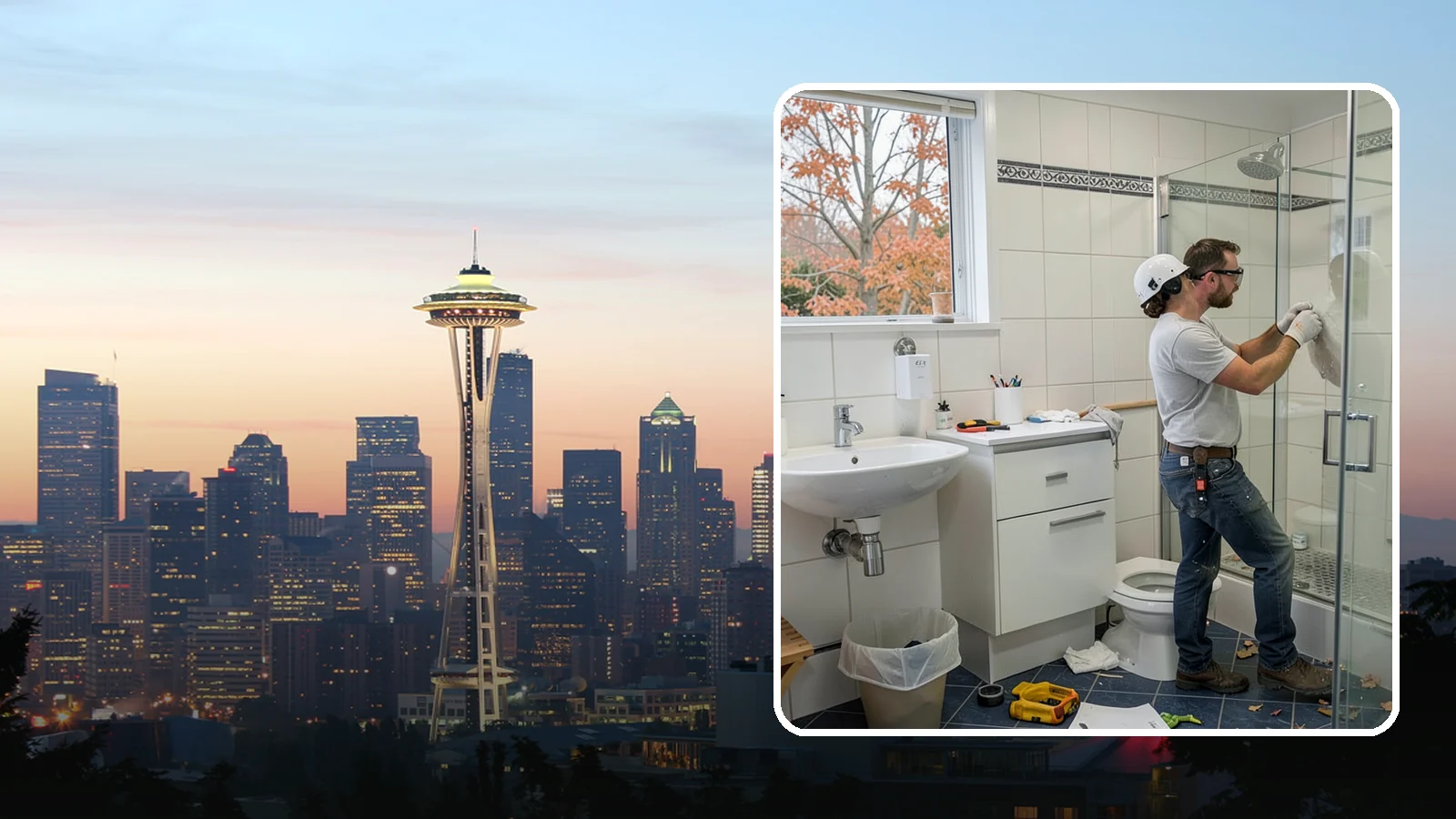 Bathroom Cabinet Installation in Seattle, King County, WA - Installing moisture-tolerant bathroom vanities and cabinets built to endure the humidity of daily use.