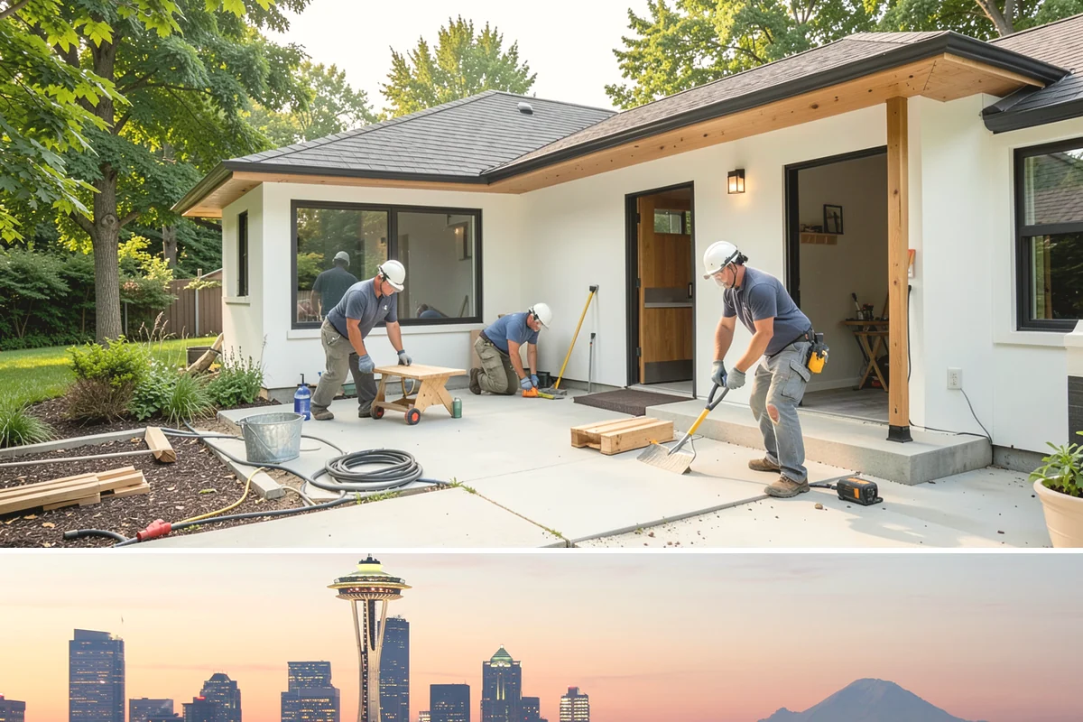 Bathroom Cabinet Installation in Seattle, King County, WA - Bathroom cabinet installation is climate-controlled indoor work scheduled to fit your overall bath project.