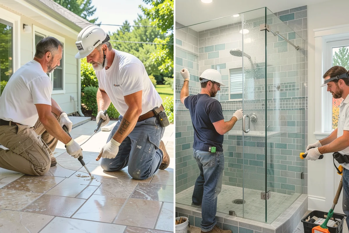Bathroom Cabinet Installation in Snohomish, Snohomish County, WA - Confirm layout and plumbing rough-in locations