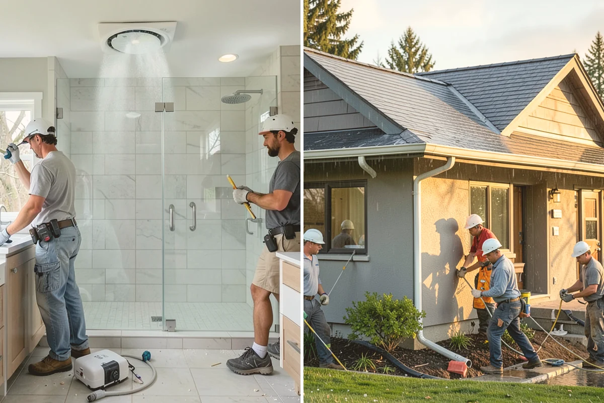 Bathroom Cabinet Installation in Stanwood, Snohomish County, WA - Confirm layout and plumbing rough-in locations