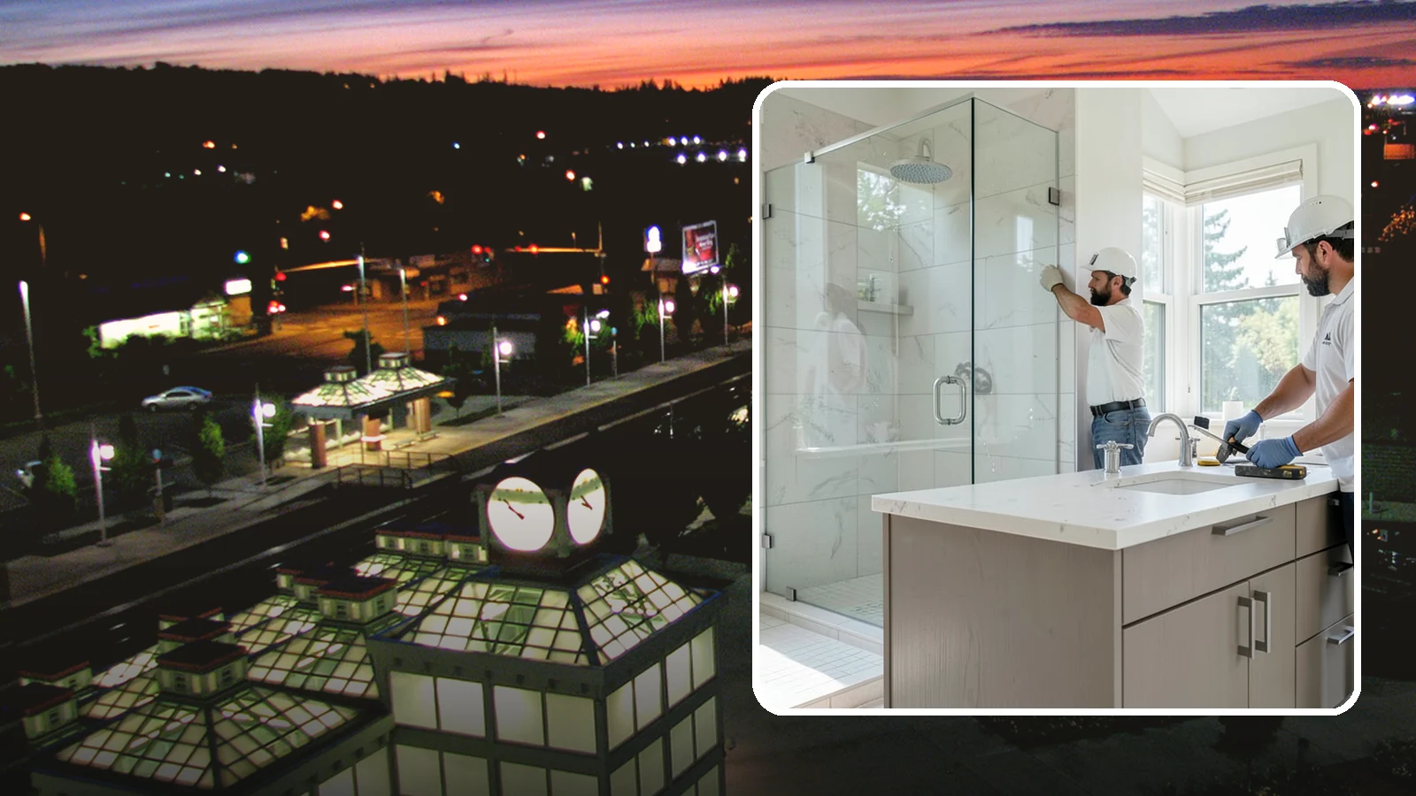 Bathroom Countertop Replacement in Auburn, King County, WA - A bathroom countertop replacement refreshes your vanity with a durable, water-resistant surface.