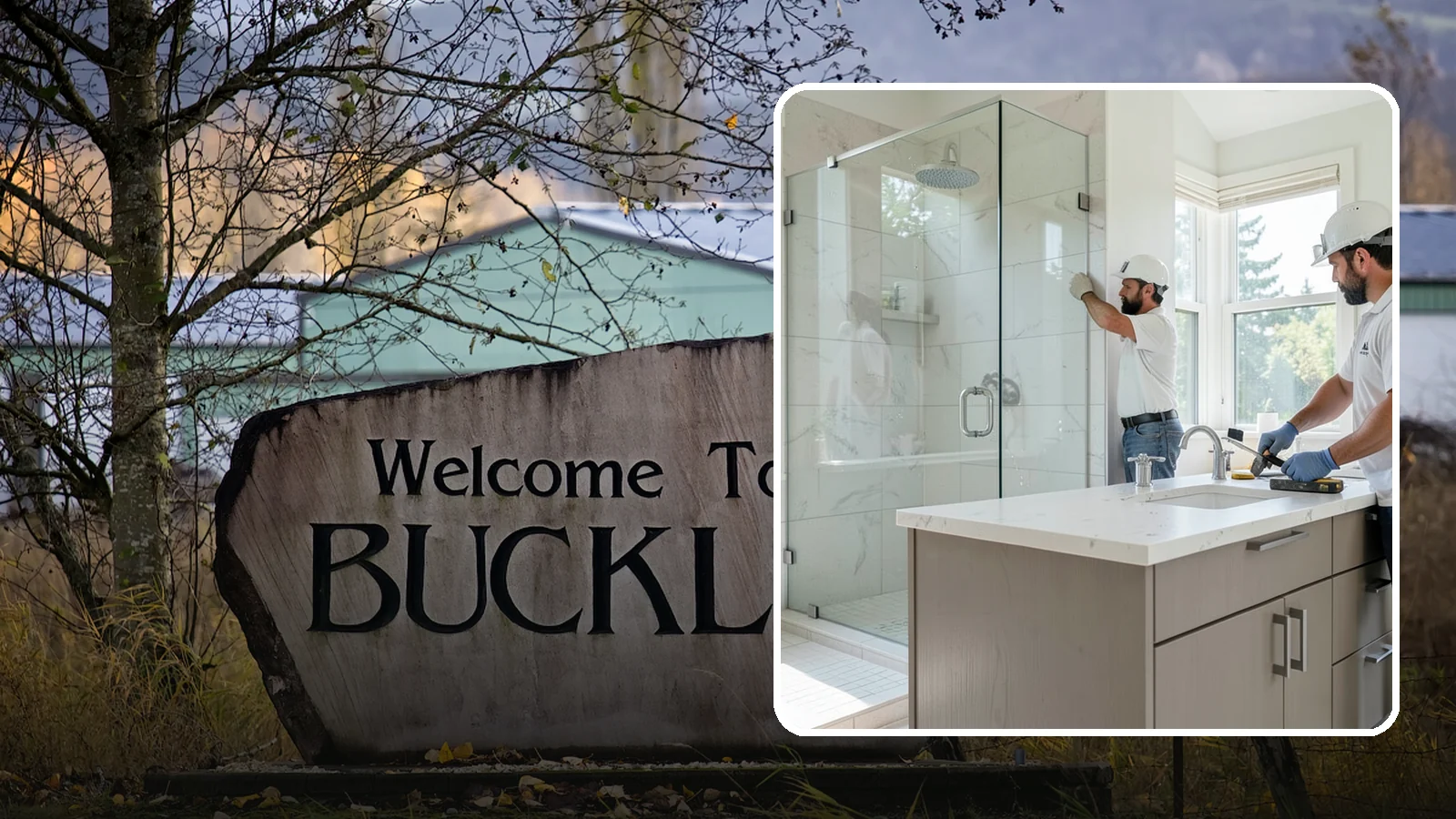 Bathroom Countertop Replacement in Buckley, Pierce County, WA - A bathroom countertop replacement refreshes your vanity with a durable, water-resistant surface.
