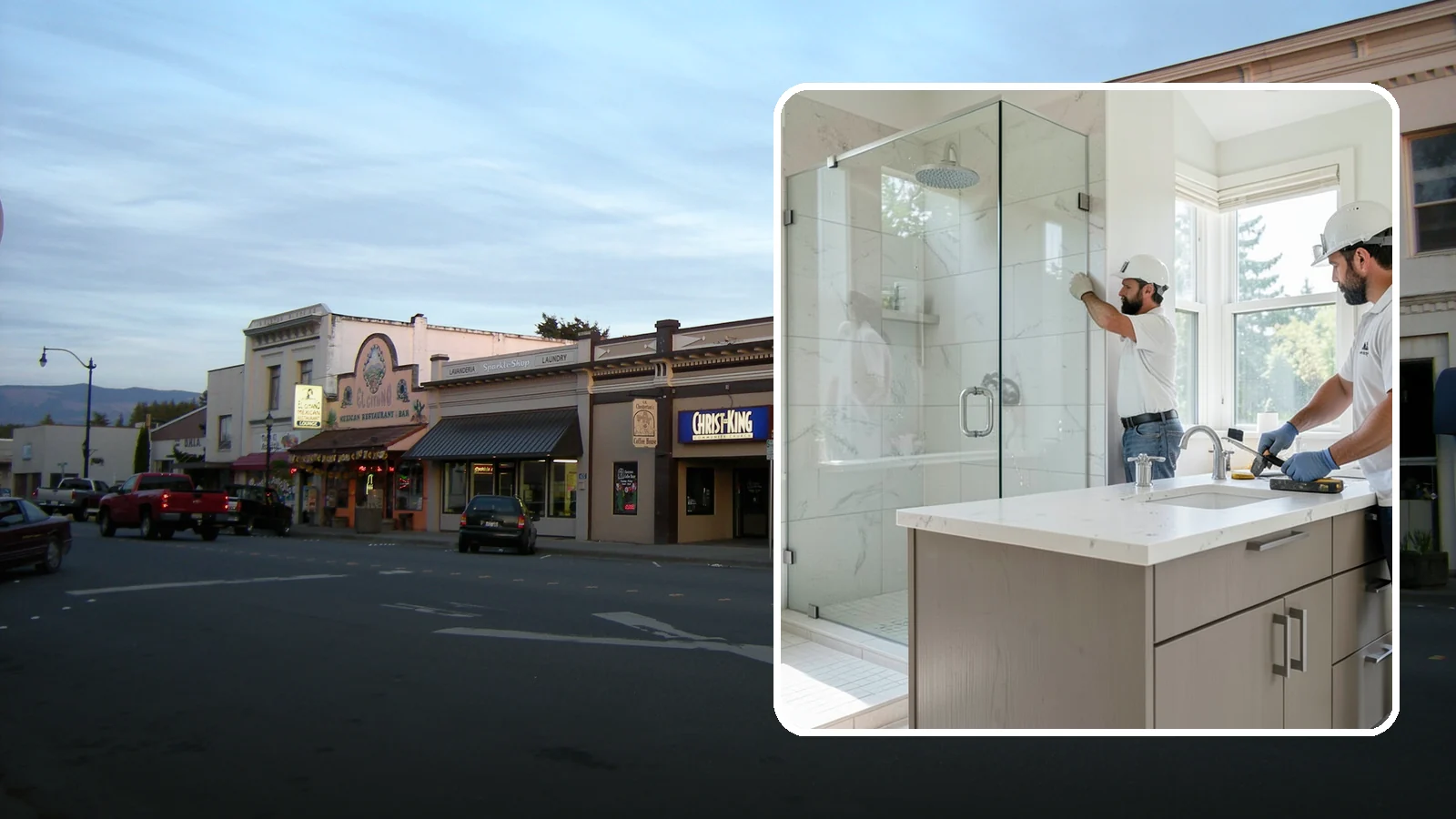 Bathroom Countertop Replacement in Burlington, Skagit County, WA - A bathroom countertop replacement refreshes your vanity with a durable, water-resistant surface.