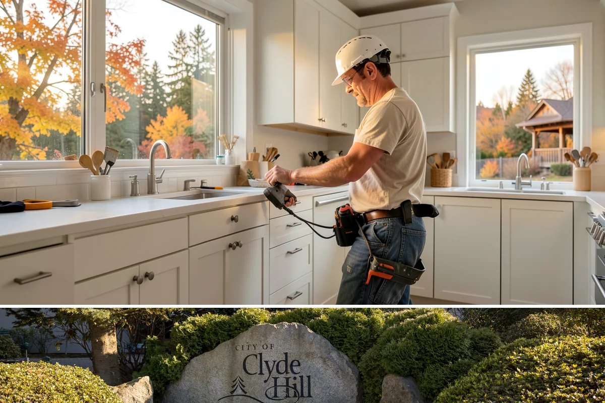 Bathroom Countertop Replacement in Clyde Hill, King County, WA - A countertop swap is a compact project that can be scheduled comfortably in any month.